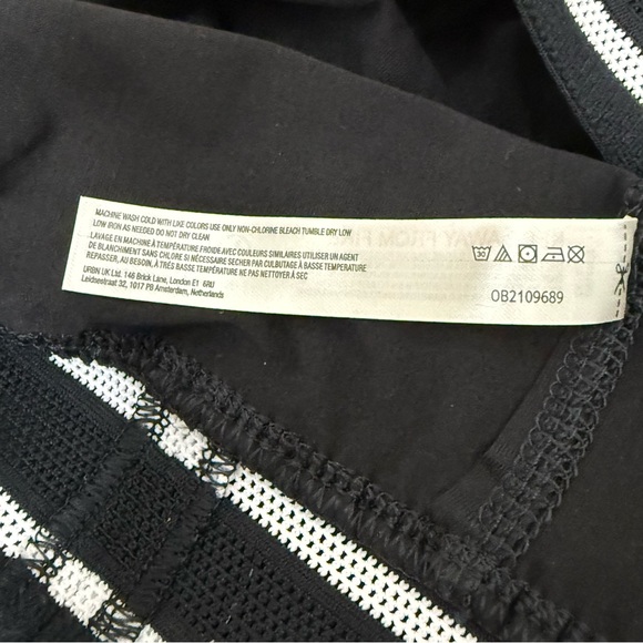 Free People Movement Black Athletic Sultry Skort Skirt Size Large NEW - Picture 11 of 13